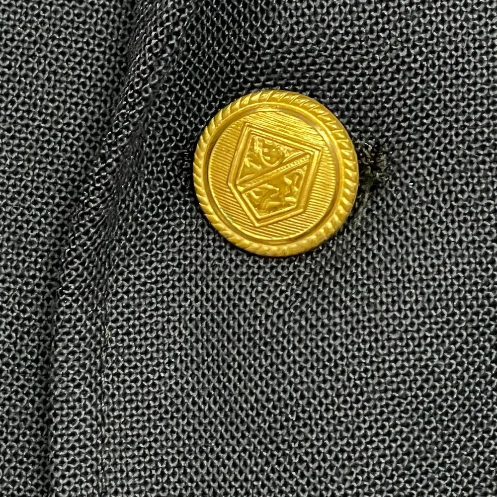 VTG Cricketeer‎ Woodward & Lothrop Wimbledon Mens Blue Blazer Gold Buttons 42R